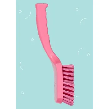 kbelík Kartáč s rukojetí, široký, tvrdý, Kobra Barva: Šedá, Délka, velikost: 27 cm