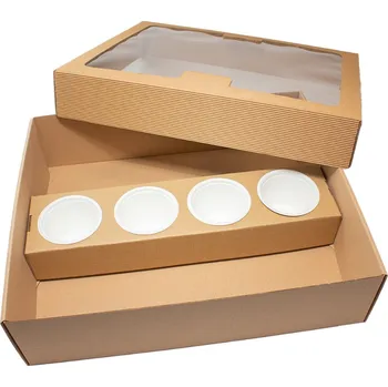 Jednorázové nádobí Vložka do party boxu 350/80/50mm 50ks