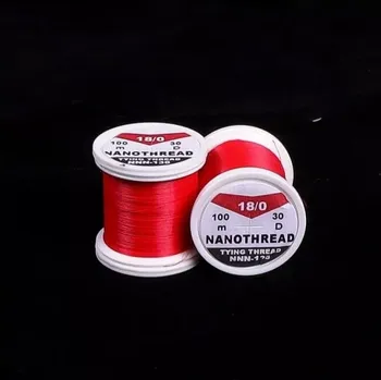 Hends Nano Thread 50D - 12/0 Red (Hends cívka)