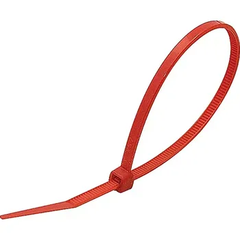 Organizace kabelů Tracon 170P Stahovací pásky, červené 200×3.6mm, D=2-50mm, PA6.6 balení 100 ks (Tracon 170P)