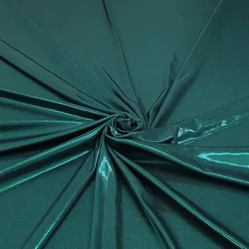 Úplet lahvově zelený s leskem, š.145