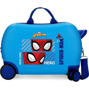 JOUMMABAGS Dětský kufřík odrážedlo na kolečkách Spiderman Hero 45 x 31 x 20