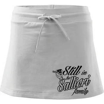 Dámská sukně Still In The Sallieri Family - Sportovní sukně - two in one - S ( Bílá )