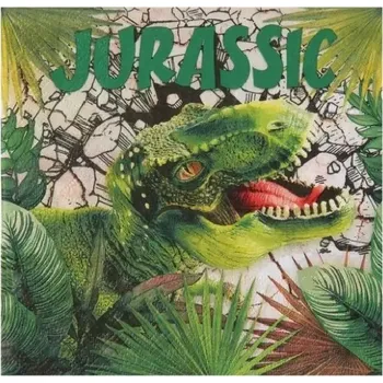 Papírový ubrousek Santex Ubrousky papírové Dinosaur 20 ks