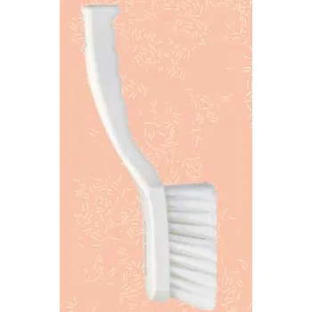 kbelík Kartáč s kratší rukojetí, široký, měkký, Kobra Barva: Bílá, Délka, velikost: 27 cm