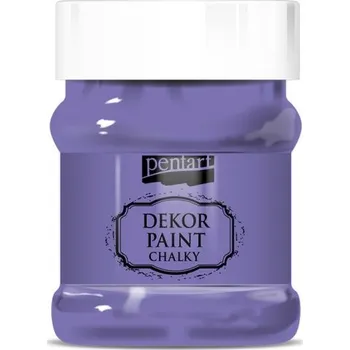 Vodová barva Pentart Křídová a dekorační barva PENTART 230 ml FIALOVÁ