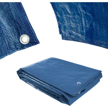 Krycí plachta Plachta Procraft BT6x10 50g/m2 nepromokavá s oky 6x10m modrá