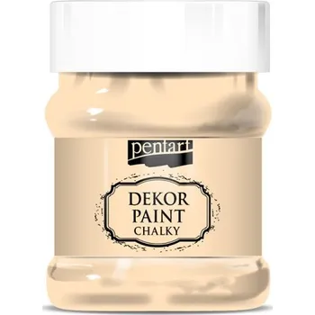Výtvarná barva Pentart Křídová a dekorační barva PENTART 230 ml MERUŇKOVÁ