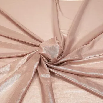 Elastický tyl starorůžový s leskem, š.140