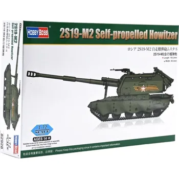Plastikový model Hobby Boss Model 2S19-M2 Self-propelled Howitzer 1:72