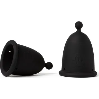 Menstruační kalíšek Menstruační kalíšek Whoop·de·doo Noir černý duopack - s kupónem KUP15 cena 1182 Kč + extra diskrétní expedice