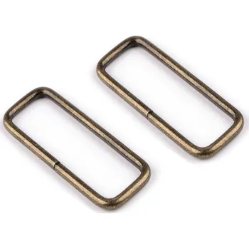 Průvlek / vsuvka šíře 50 mm, barva 3 staromosaz