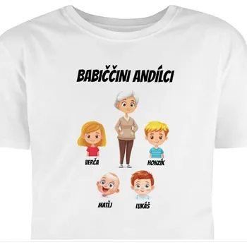 Pánské tričko Hütermann Babiččini andílci