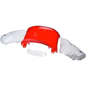 Nářadí na motocykly Baotian Sklíčka zadního světla Delfin - čiré blinkry ZD24231