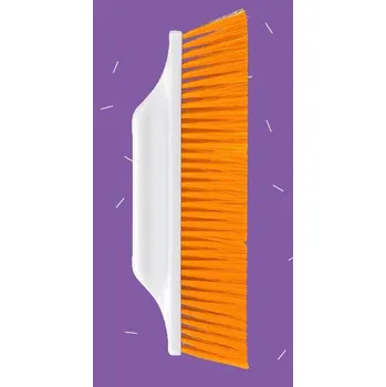 kbelík Smetáček na mouku široký, měkký, Kobra Barva: Oranžová, Délka, velikost: 30 cm