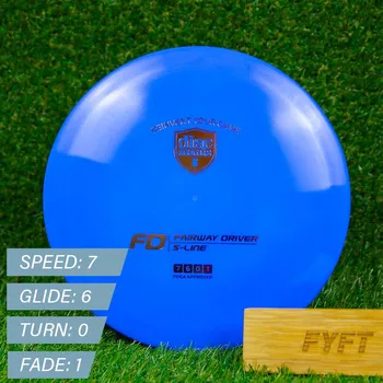 Disc golf FD - S-line (Discmania) - fairway discgolf driver Barva: Tyrkysová 173-175g