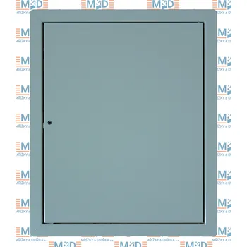Revizní dvířka Revizní dvířka 400x500 mm šedý lak (POSLEDNÍ 1 KUS! 400*500 mm šedá revizní dvířka - doprodej)