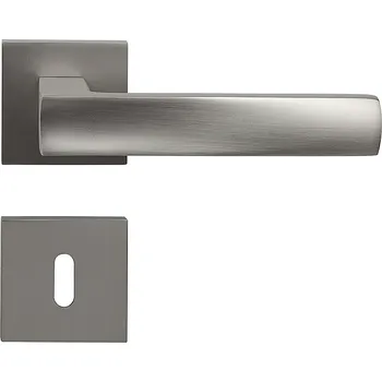 Dveřní kování Dveřní kování Richter RK.C36.BOLZANO (NIMAT), klika-klika, Otvor pro obyčejný klíč BB, Richter nikl broušený