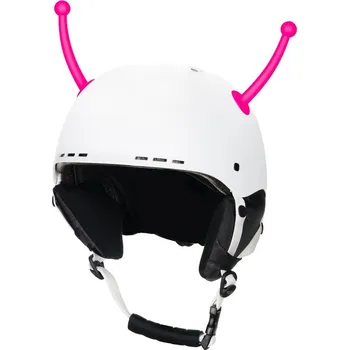 Motodoplněk BROUČEK RŮŽOVÝ uši na helmu - CrazyEars