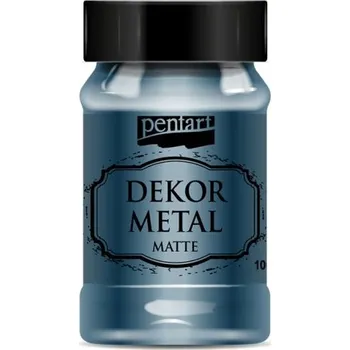 Vodová barva Pentart Metalická a dekorační barva PENTART 100 ml OXFORDSKÁ MODRÁ