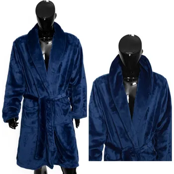 Dámský župan Župan z mikrovlákna King tmavě modrý TiaHome XL