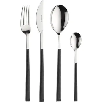 Příbor PINTINOX Sada 24 ks příborů Sushi Queen Ebony