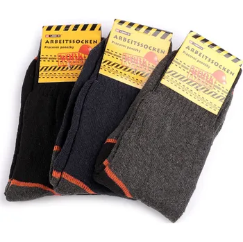 Pánské ponožky Pánské bavlněné ponožky pracovní hrubé, barva 3 (vel. 39-42) mix
