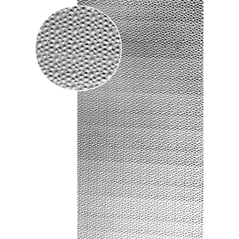 Plech 3D plech, lisovaný vzor KAPKY - pozinkovaný lisovaný plech 1000 x 2000 x 1,2 mm (š x v x tl.)