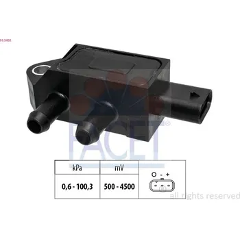 Auto-moto Snímač barometrického tlaku vzduchu FACET 10.3402
