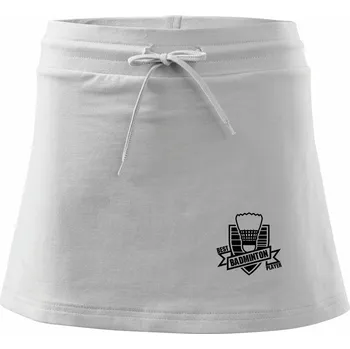 Dámská sukně Best badminton player - Sportovní sukně - two in one - M ( Bílá )
