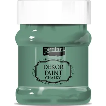 Vodová barva Pentart Křídová a dekorační barva PENTART 230 ml TYRKYSOVÁ ZELENÁ