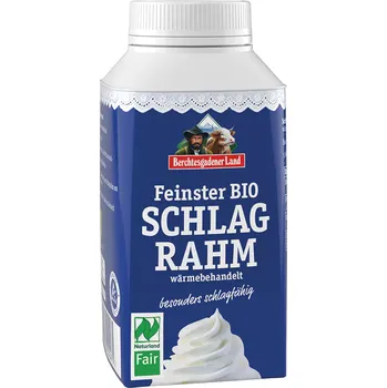 1 BIO smetana ke šlehání 32 % 250 g Berchtesgadener Land