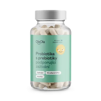 OlaOla Probiotika s prebiotiky podporující zažívání - 60 kapslí