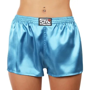Dámské trenýrky Dámské trenky Styx klasická guma saténové modré (L967) 3XL Možnost vrácení zboží ZDARMA do 120 dnů!
