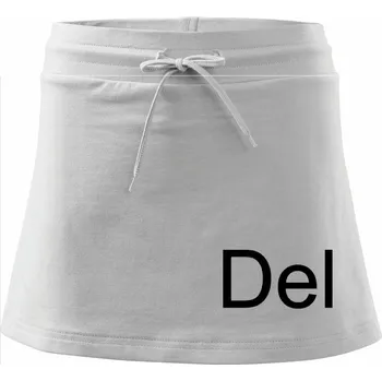 Dámská sukně Del - Sportovní sukně - two in one - L ( Bílá )