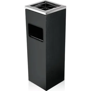 Popelník Popelník s košem 20x20x60 cm