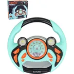 Volant zábavný 22cm funkční malý řidič na baterie Světlo Zvuk