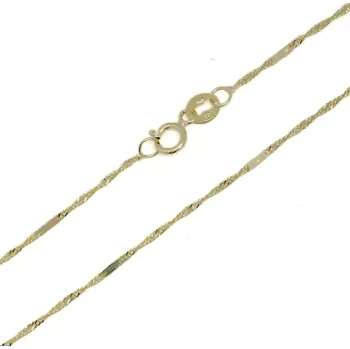 Řetízek Zlatý řetízek PATTIC AU 585/1000 1,20 gr BA132402-45