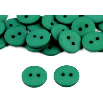 Galanterie Knoflík velikost 24", barva 20 (168) zelená tmavá