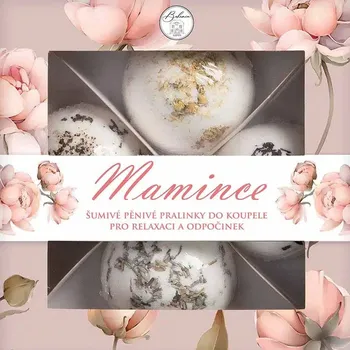 Kosmetická sada Mediabox Kosmetický balíček pralinky do koupele pro maminku