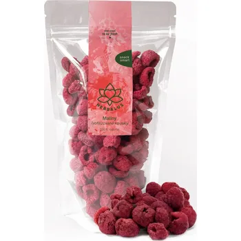 Sušené ovoce Herbalus Organic - LYOFILIZOVANÉ MALINY - mrazem sušené 50 g, bez přidaného cukru