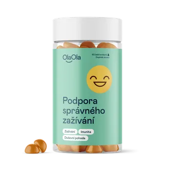 Speciální výživa OlaOla Želé Podpora správného zažívání - 60 želé bonbonů