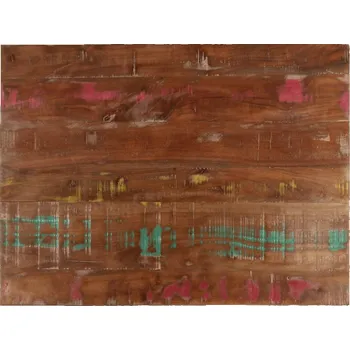 Barový stolek OMAXI Stolní deska 90x70x1,5 cm obdélníková masivní recyklované dřevo 098008