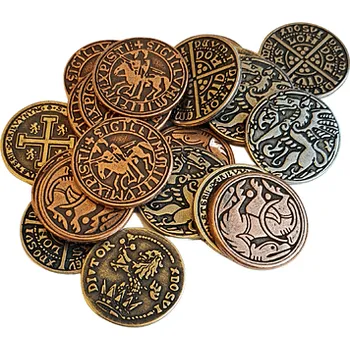 imago Sada kovových mincí - Středověk