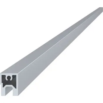 Plot Hliníková plotová lamela 20x16 mm, pro ukončení drážkových lamel 3m +/- 5mm (AL-PV16-3)