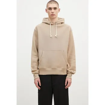 Pánská mikina Mikina Champion Hooded Sweatshirt pánská, béžová barva, s kapucí, hladká, 220705, M, 80X