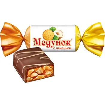 Bonbon MEDUNOK SE SUŠENKOU Slavjanka