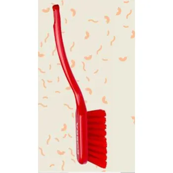 kbelík Kartáč s kratší rukojetí, malý, tvrdý, Kobra Barva: Bílá, Délka, velikost: 27 cm