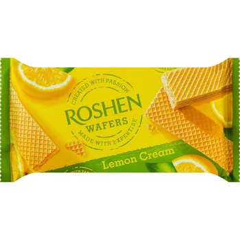 Oplatky s citronovým krémem Roshen 216g
