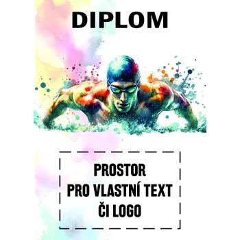 Diplom PLAVÁNÍ MUŽ